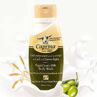Caprina卡普丽娜山羊奶沐浴乳350ml(橄榄) 