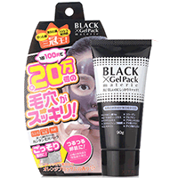日本Black Gel Pack撕拉去黑头面膜90g(温和不伤肤)